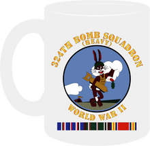 Load image into Gallery viewer, Army Air Corps - 324th Bomb Squadron - World War II with European Service Ribbons - Mug
