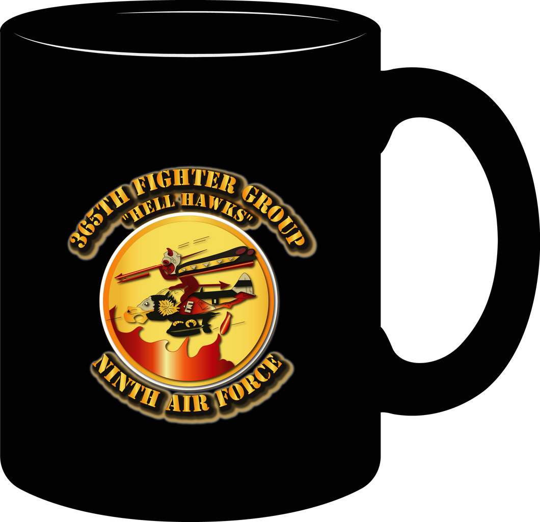 Army Air Corps - 365th Fighter Group - 9th Air Force - Mug