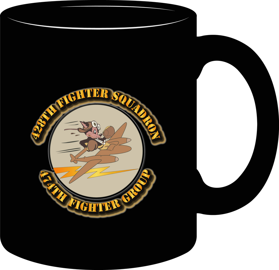 Army Air Corps - 428th Fighter Squadron - 474th Fighter Group - 9th Air Force - Mug
