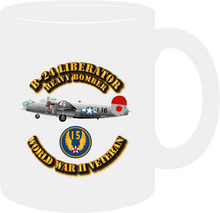 Load image into Gallery viewer, Army Air Corps - 49th Bomb Wing - B-24 Liberator - 15th Air Force - Mug
