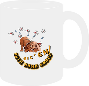 Army Air Corps - 98 Bomb Group - Sic em - Mug
