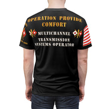 Load image into Gallery viewer, AOP - Army - 44th Signal Bn - US Army - Veteran - Operation Provide Comfort - 31M Front/Back/Left Right
