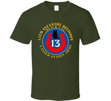 Load image into Gallery viewer, Army - 13th Infantry Divison - Black Cat Classic T Shirt
