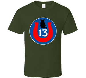 Army - 13th Infantry Divison - Black Cat Wo Txt Classic T Shirt