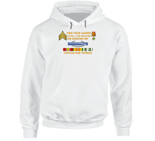 Load image into Gallery viewer, Army - 1st Battalion 14th Infantry - 4th Infantry Division - Fire Team Leader - Sergeant - Vietnam Vet Hoodie
