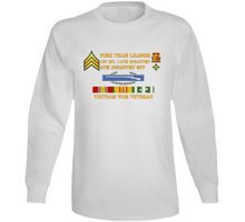 Load image into Gallery viewer, Army - 1st Battalion 14th Infantry - 4th Infantry Division - Fire Team Leader - Sergeant - Vietnam Vet Long Sleeve
