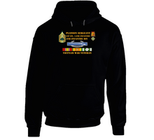 Load image into Gallery viewer, Army - 1st Battalion 14th Infantry - 4th Infantry Division - Platoon Sergeant - E7 - Vietnam Vet Hoodie
