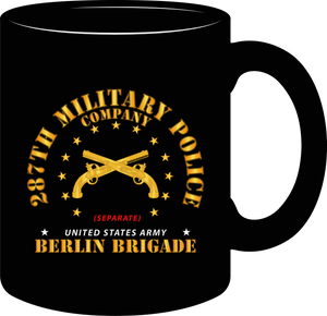 Army - 287th Military Police Company - Berlin Brigade - Mug