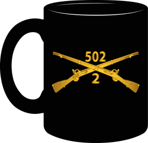 Army - 2nd Battalion 502nd Infantry Regiment - Infantry Branch- Mug