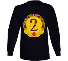 Load image into Gallery viewer, Army - 2nd General Hospital wo Text V1 Long Sleeve
