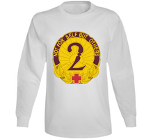 Load image into Gallery viewer, Army - 2nd General Hospital wo Text V1 Long Sleeve
