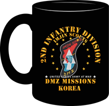 Load image into Gallery viewer, Army - 2nd Infantry Division - ImJin Scout -DMZ Missions - Mug
