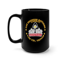 Load image into Gallery viewer, Black Mug 15oz - Army - 31st Engineer Battalion (Combat) - Vung Tau, Vietnam
