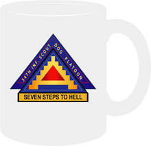 Load image into Gallery viewer, Army - 34th Infantry Scout Dog Platoon, 7th Army, Shoulder Sleeve Insignia - Mug
