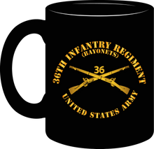 Load image into Gallery viewer, Army - 36th Infantry Regiment - Bayonets - Infantry Branch - Mug
