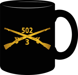 Army - 3rd Battalion 502nd Infantry Regiment - Infantry Branch  - Mug