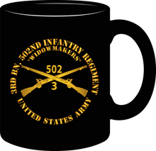 Load image into Gallery viewer, Army - 3rd Battalion 502nd Infantry Regiment - Widowmakers - Infantry Branch - Mug
