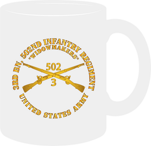 Army - 3rd Battalion 502nd Infantry Regiment - Widowmakers - Infantry Branch - Mug