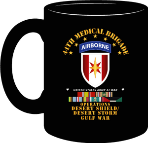 Army - 44th Medical Brigade - Desert Shield - Storm w  Drop Shadow Svc - Mug