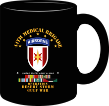 Load image into Gallery viewer, Army - 44th Medical Brigade - Desert Storm w Drop Shadow Svc - Mug
