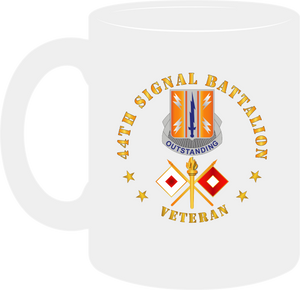 Army - 44th Signal Battalion - Veteran w DUI - Branch - Mug