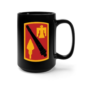 Black Mug 15oz - Army - 45th Artillery (Fires) Brigade wo Txt