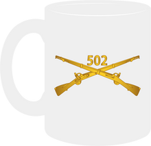 Load image into Gallery viewer, Army - 502nd Infantry Regiment - Infantry Branch - Mug
