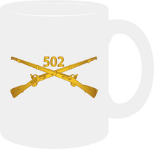 Load image into Gallery viewer, Army - 502nd Infantry Regiment - Infantry Branch - Mug
