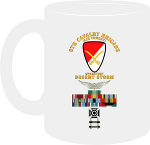 Army - 6th Cavalry Bde - Desert Storm w DS SVC - AFEM w Arrow - Special - Mug