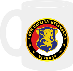 Army - 6th Cavalry Regiment Veteran -  Mug