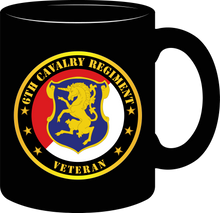Load image into Gallery viewer, Army - 6th Cavalry Regiment Veteran -  Mug
