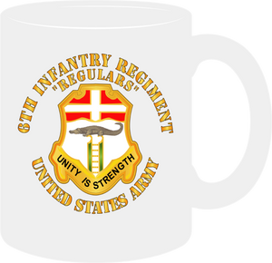 Army - 6th Infantry Regiment - Regulars - Mug