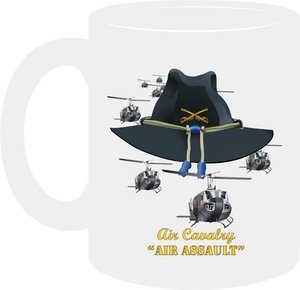 Army - Cavalry - Air Assault with Branch and Slicks Mug