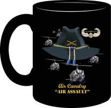 Load image into Gallery viewer, Army - Cavalry  - Air Assault with Branch Insignia and  Air Assault Badge and Slicks
