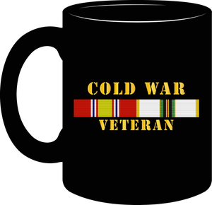 Army - Cold War Veteran with COLD Service Ribbons- Mug