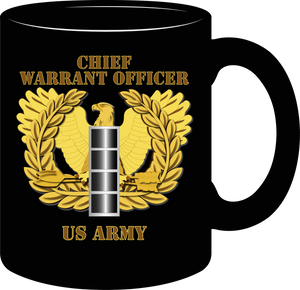 Army - Emblem - Warrant Officer - CW4 - Mug