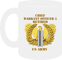 Load image into Gallery viewer, Army - Emblem - Warrant Officer 5 - Chief Warrant 5 with Eagle-  Mug
