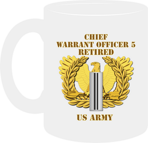 Army - Emblem - Warrant Officer 5 - Chief Warrant 5 with Eagle-  Mug
