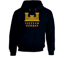 Load image into Gallery viewer, Army - Engineer Branch - Vietnam Veteran Hoodie
