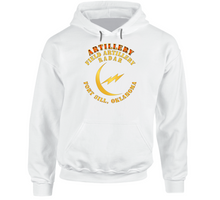 Load image into Gallery viewer, Army - Field Artillery Radar - Ft Sill Ok Hoodie
