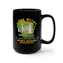 Load image into Gallery viewer, Black Mug 15oz - Army - Ft McCoy WI - Sparta Military Resv

