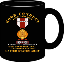 Load image into Gallery viewer, Army - Good Conduct Medal for 30 Years Service - Mug
