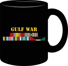 Load image into Gallery viewer, Army - Gulf War with GULF Service Ribbons - Mug

