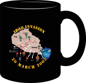 Army - Iraq Invasion - Mug