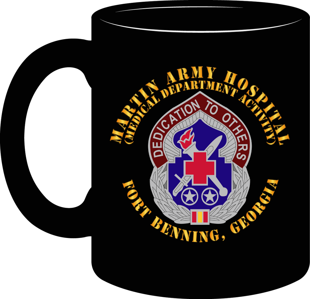 Martin Army Hospital, Crest, Ft Benning Georgia - Mug