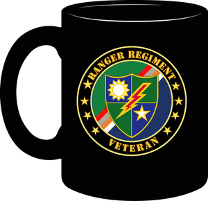 Army - Ranger Regiment Veteran - Distinctive Unit Insignia - Mug