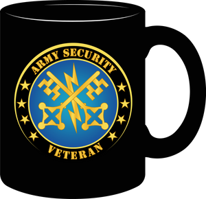 Army - Security Veteran - Mug