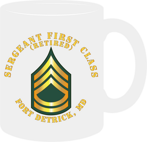 Army - Sergeant First Class (Retired) - Fort Detrick, Maryland - Mug