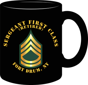 Army - Sergeant First Class (Retired) - Fort Drum, New York - Mug