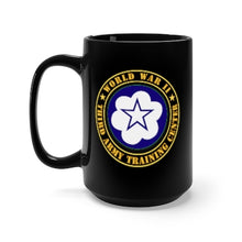Load image into Gallery viewer, Black Mug 15oz - Army - Third Army Training Center - WWII

